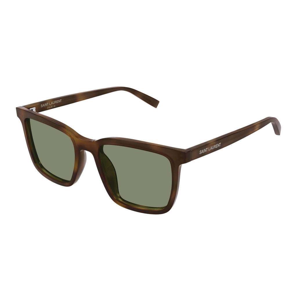 Square Frame Sunglasses With Tortoiseshell Pattern