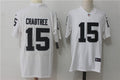 Men's Las Vegas Raiders Michael Crabtree #15 White Game Player Jersey1