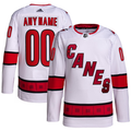 Men's Carolina Hurricanes White Away Primegreen Authentic Pro Custom jersey