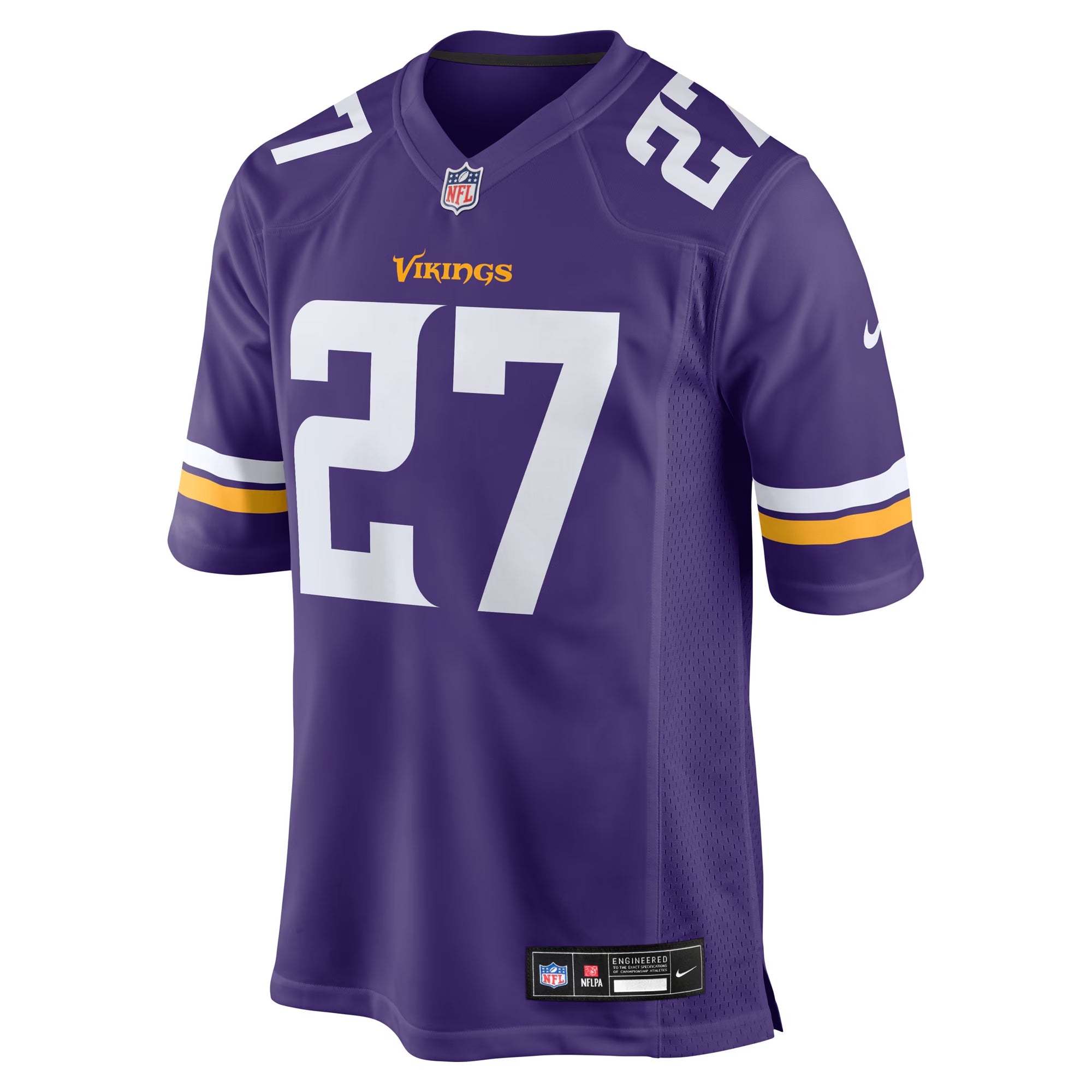 Minnesota Vikings Jordan Mason Purple Team Game Jersey