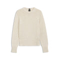 sweater with structured knit