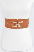 Metal Buckle Elastic Belt