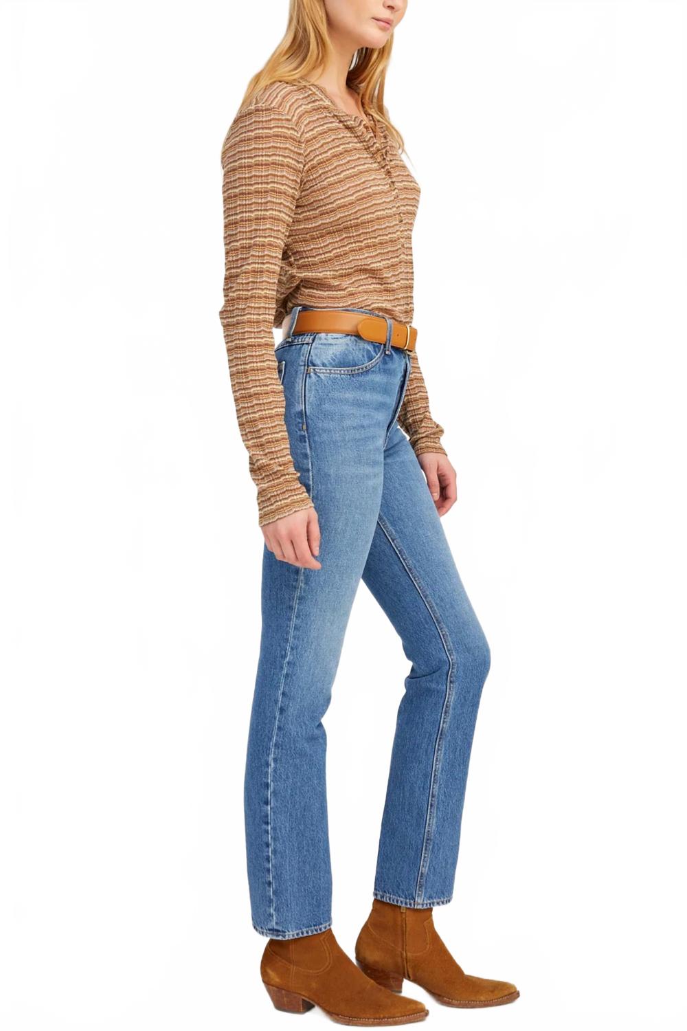 Slim Straight Jean In Edith