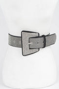 Hot Fix Rhinestone Waist Belt