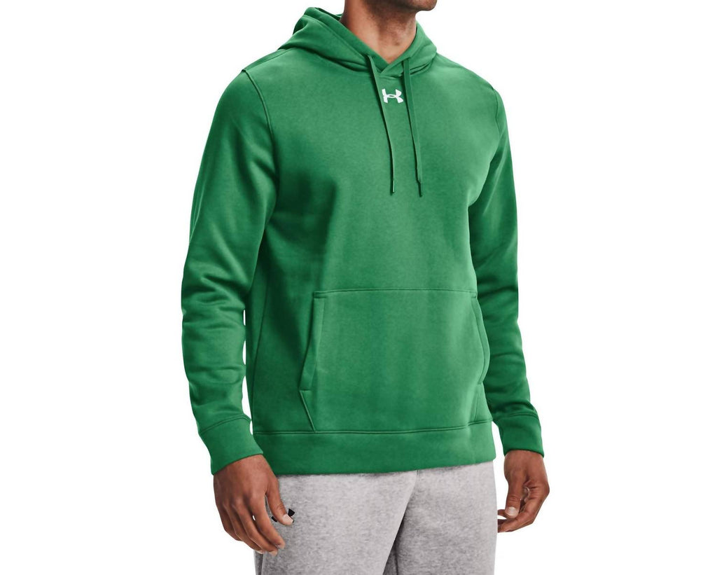 Hustle Fleece Hoody In Kelly Green