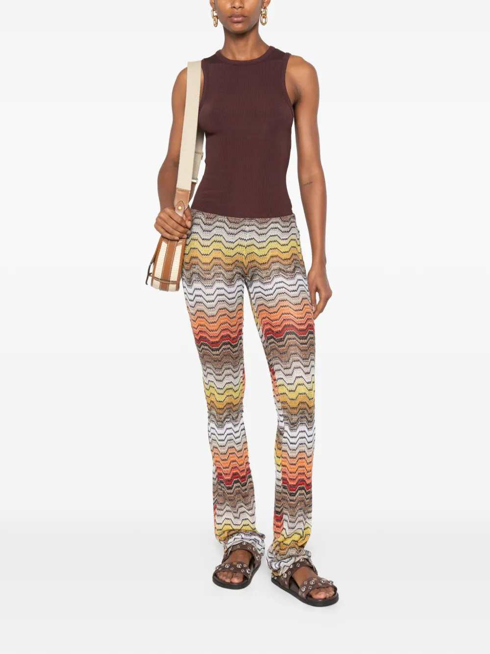 Missoni Women Zigzag Knit Trousers