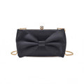 Women's Belle Bow Evening Bag In Black