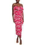 Chiara Boni La Petite Robe Giraffea Midi Dress