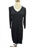 Women's Core Travel Wrinkle-Free Midi Dress In Black
