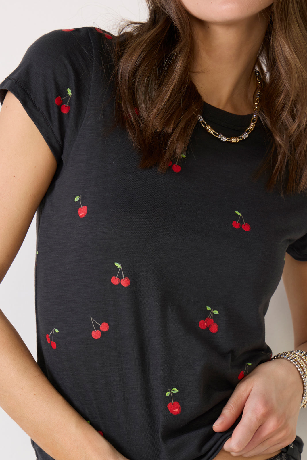 Women's All Over Cherry T-Shirt