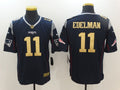Men's New England Patriots Julian Edelman #11 Navy Alternate Game Jersey1