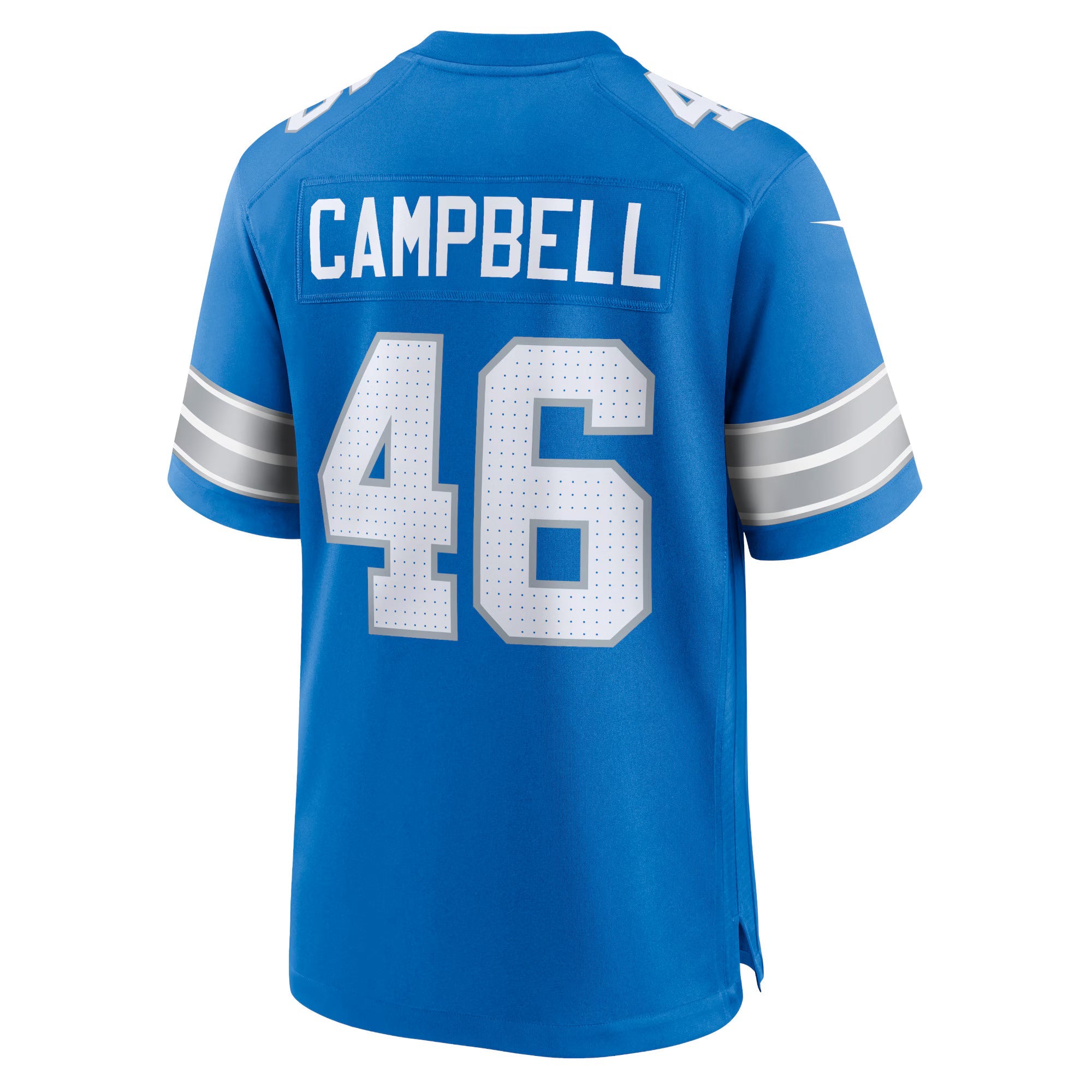 Detroit Lions Jack Campbell Blue Game Jersey