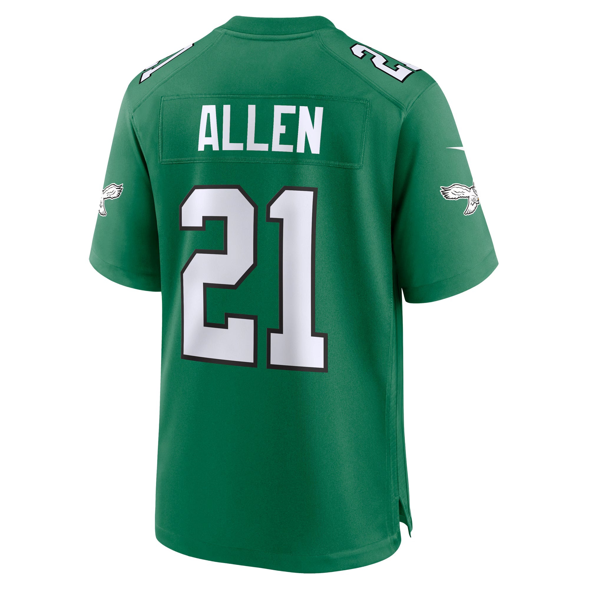 Philadelphia Eagles Eric Allen Kelly Green Retired Player Alternate Game Jersey