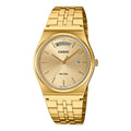 Casio Men’s Gold-Tone Stainless Steel Watch Champagne Dial - MTP-B146G-9AVDF