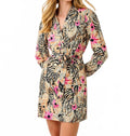 Phillipa Stretch Dress In Rutabaga El Morocco