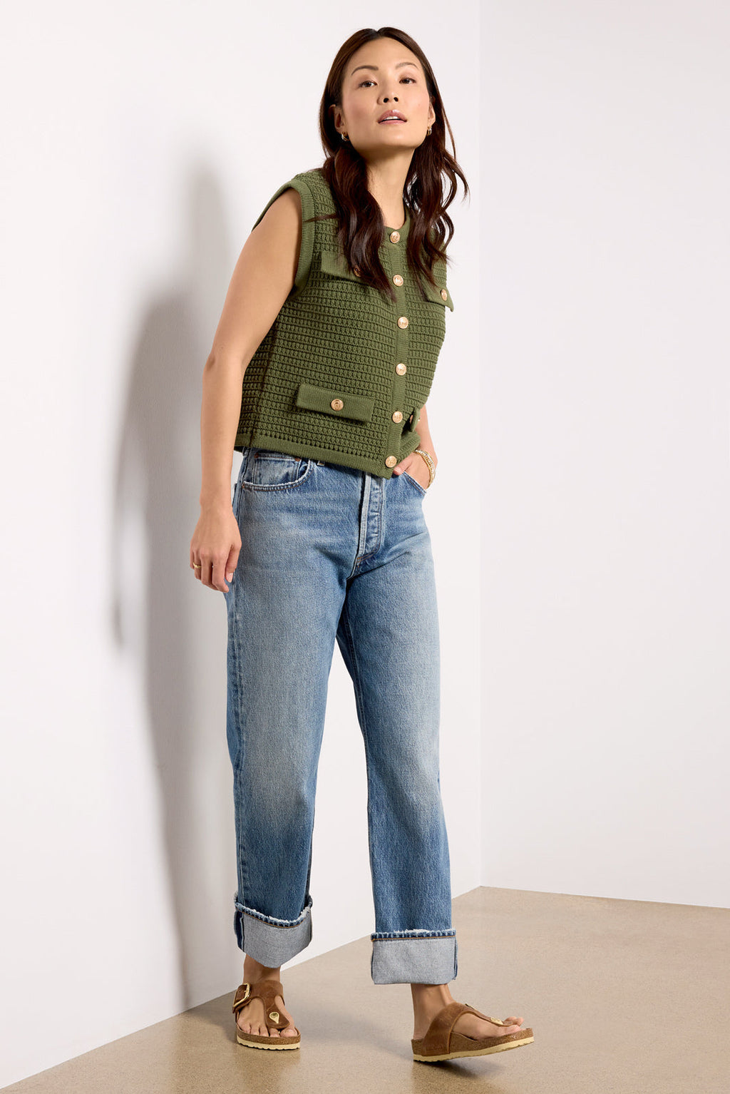 Women's Fran w Cuff Jeans