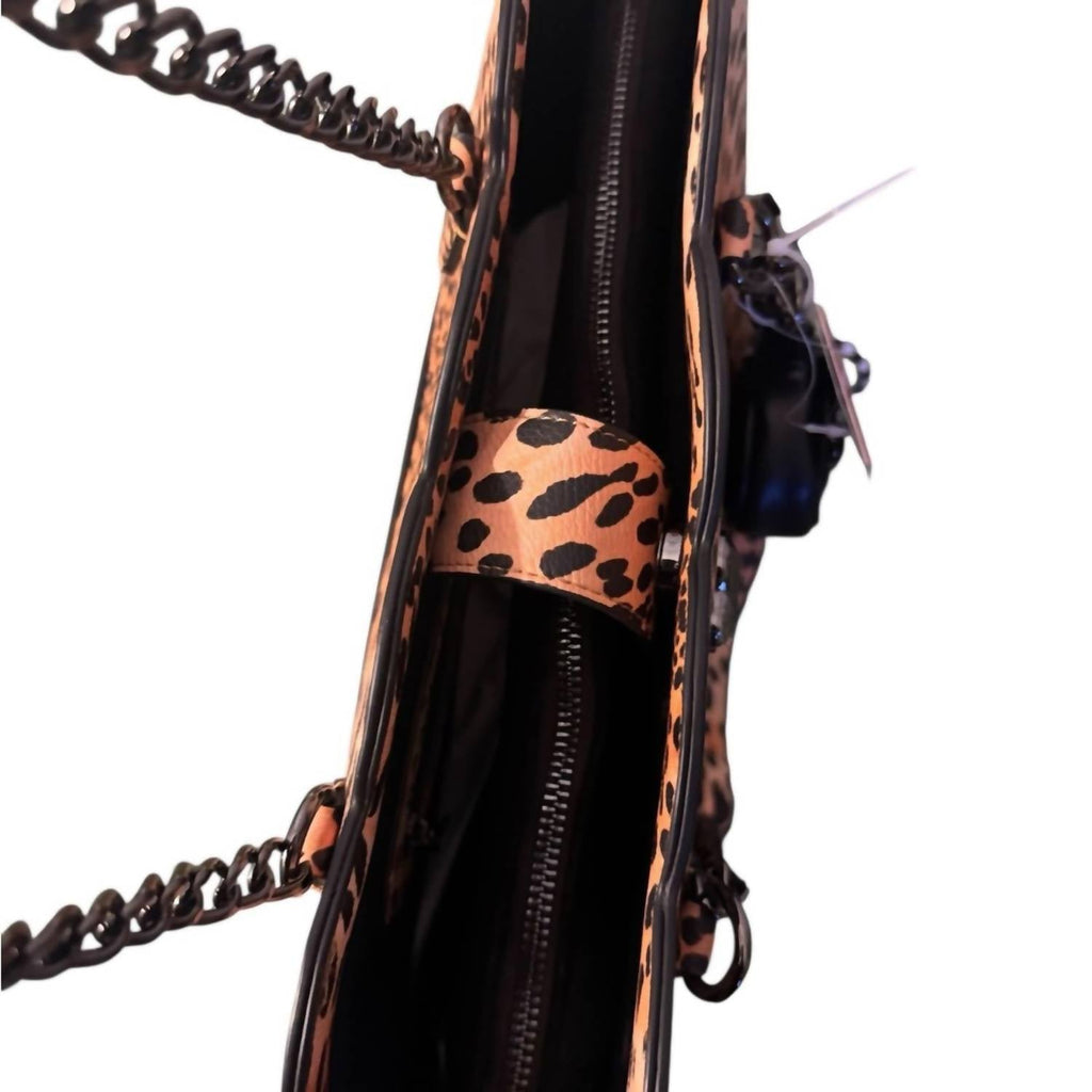 Women's Leopard Print Tote Bag In Multi