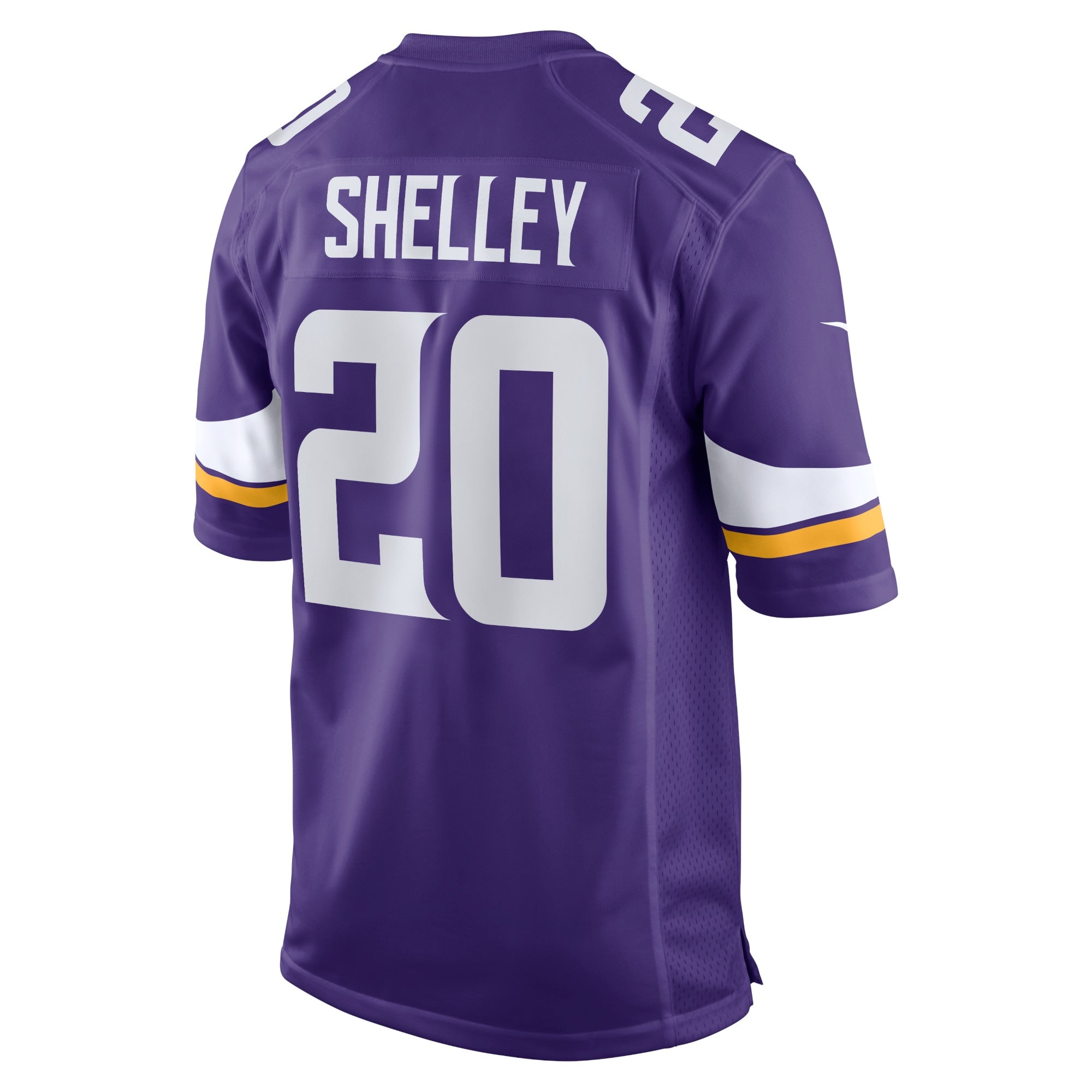Duke Shelley Minnesota Vikings Nike Home Game   Jersey - Purple