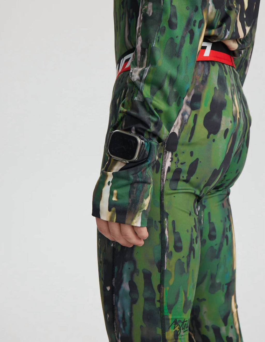 Next To Skin Base Layer Top In Green