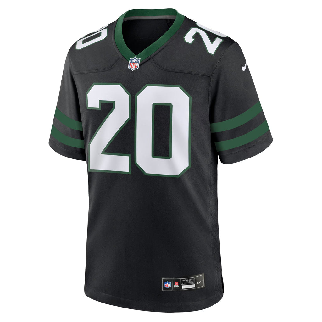New York Jets Breece Hall Legacy Black Alternate Game Jersey
