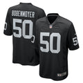 Las Vegas Raiders Jacob Bobenmoyer Black Game Player Jersey