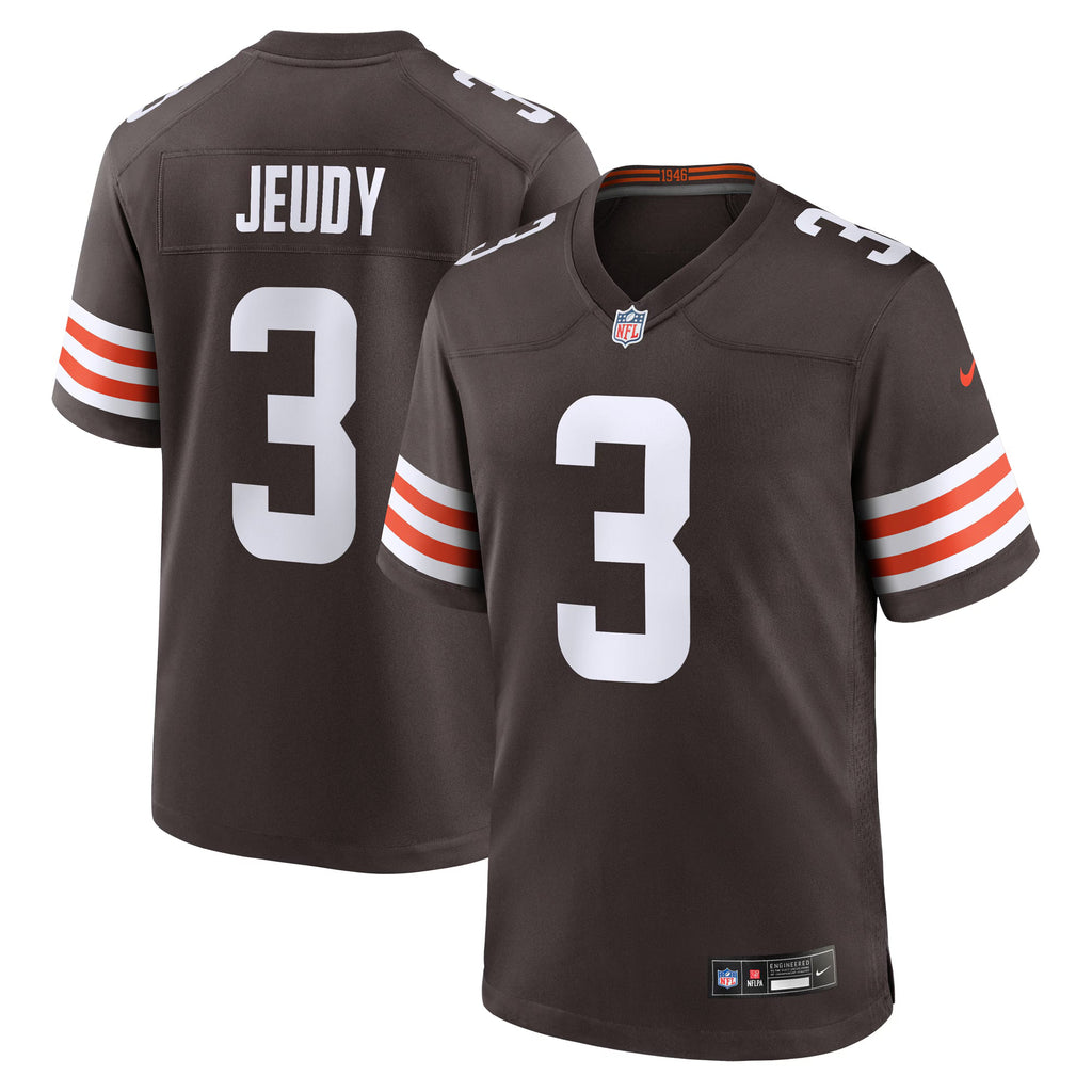 Cleveland Browns Jerry Jeudy Brown Game Jersey
