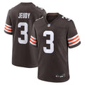 Cleveland Browns Jerry Jeudy Brown Game Jersey
