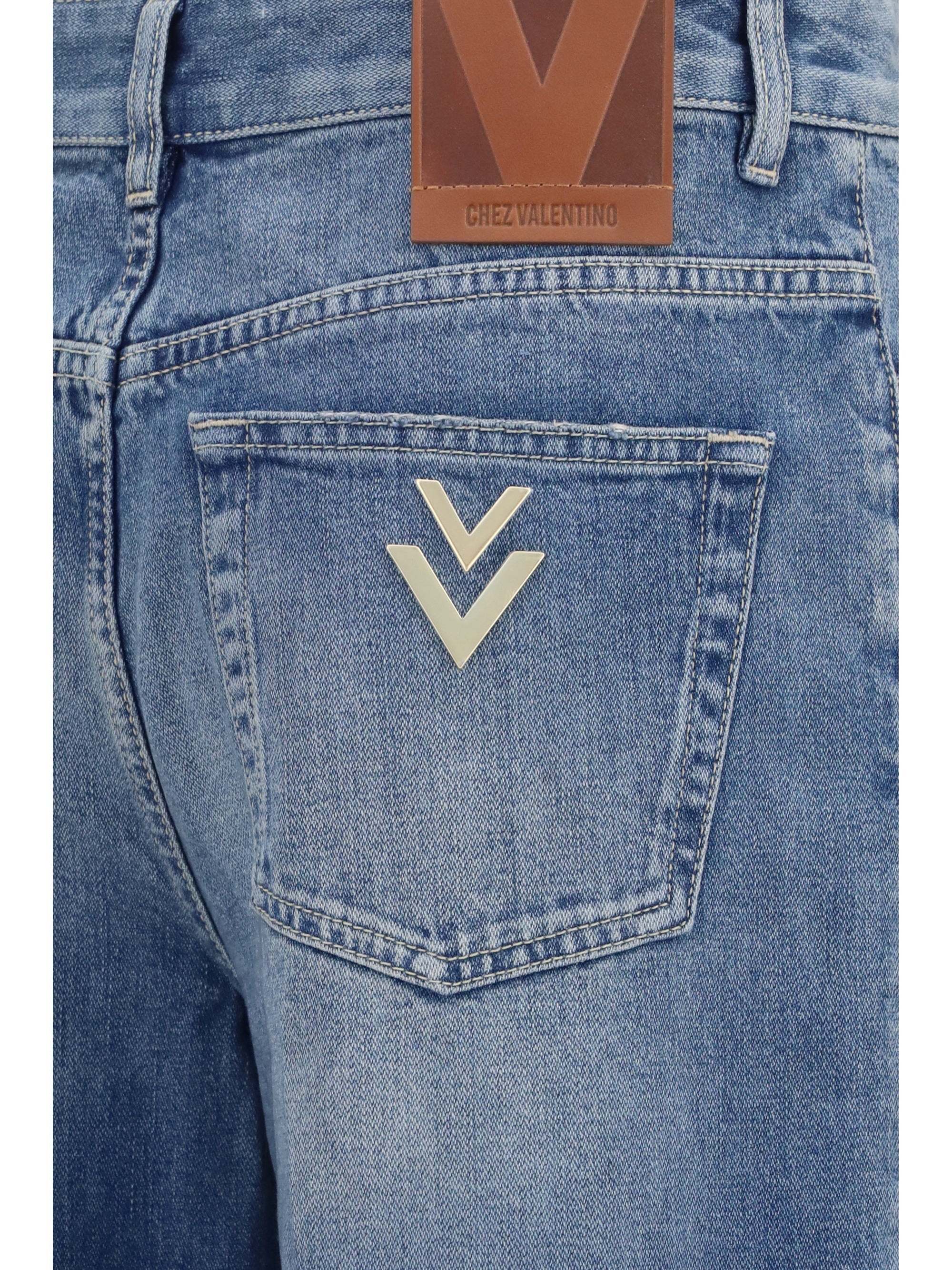 Valentino Women Straight-Leg Jeans