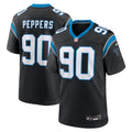 Carolina Panthers Julius Peppers Black Retired Player Game Jersey