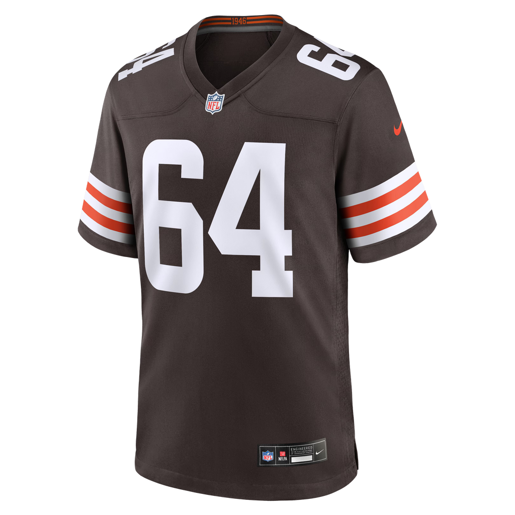 Cleveland Browns Thayer Munford Brown Team Game Jersey