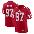 San Francisco 49ers Nick Bosa Scarlet Player Game Jersey
