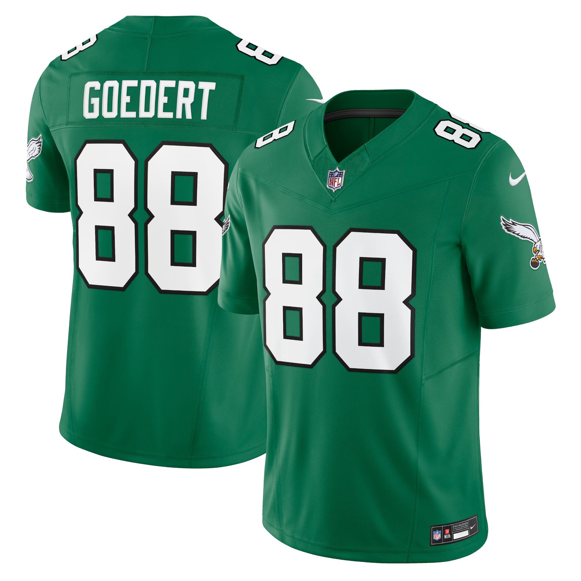 Philadelphia Eagles Dallas Goedert Kelly Green Vapor F.U.S.E. Limited Jersey