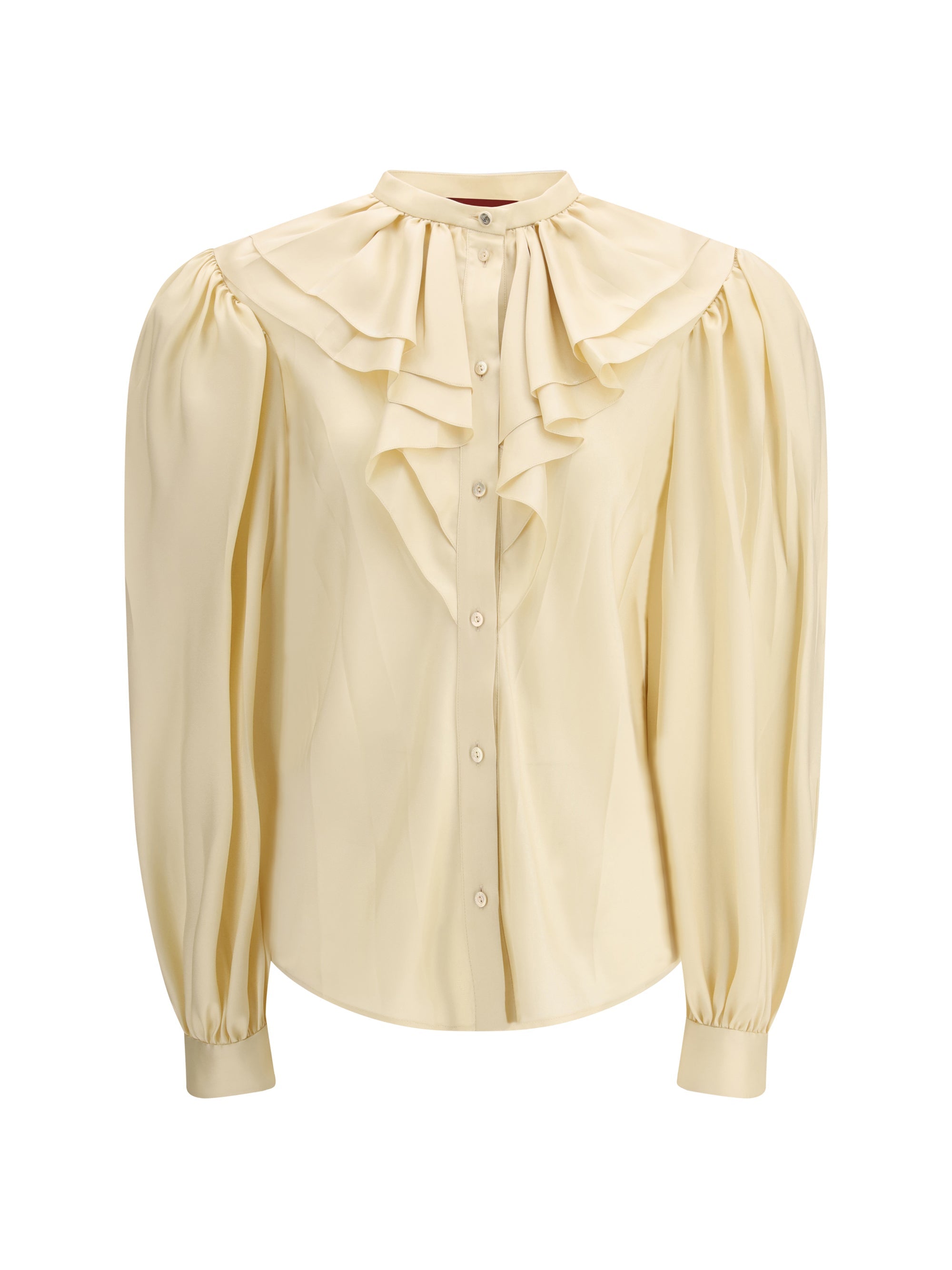 Gucci Women Silk Twill Shirt