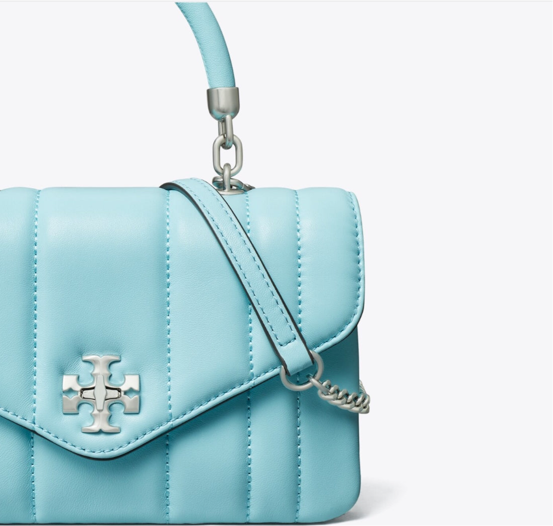 NWT Tory Burch Kira Top Handle Satchel Bag in Leather With Dust Bag