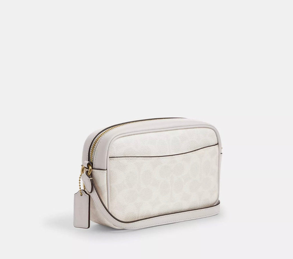 NWT Coach Mini Jamie Camera Crossbody Bag In Signature Canvas