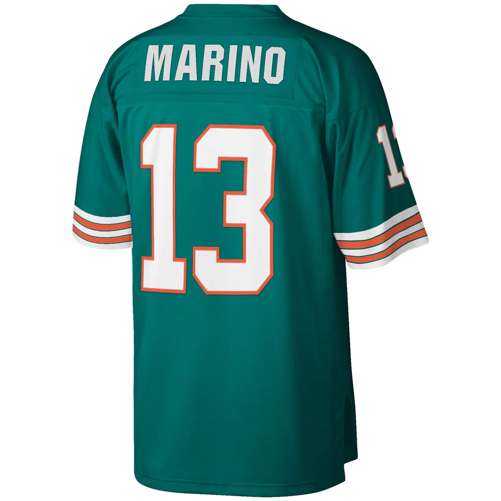 Miami Dolphins Dan Marino Mitchell & Ness Aqua Legacy Replica Jersey