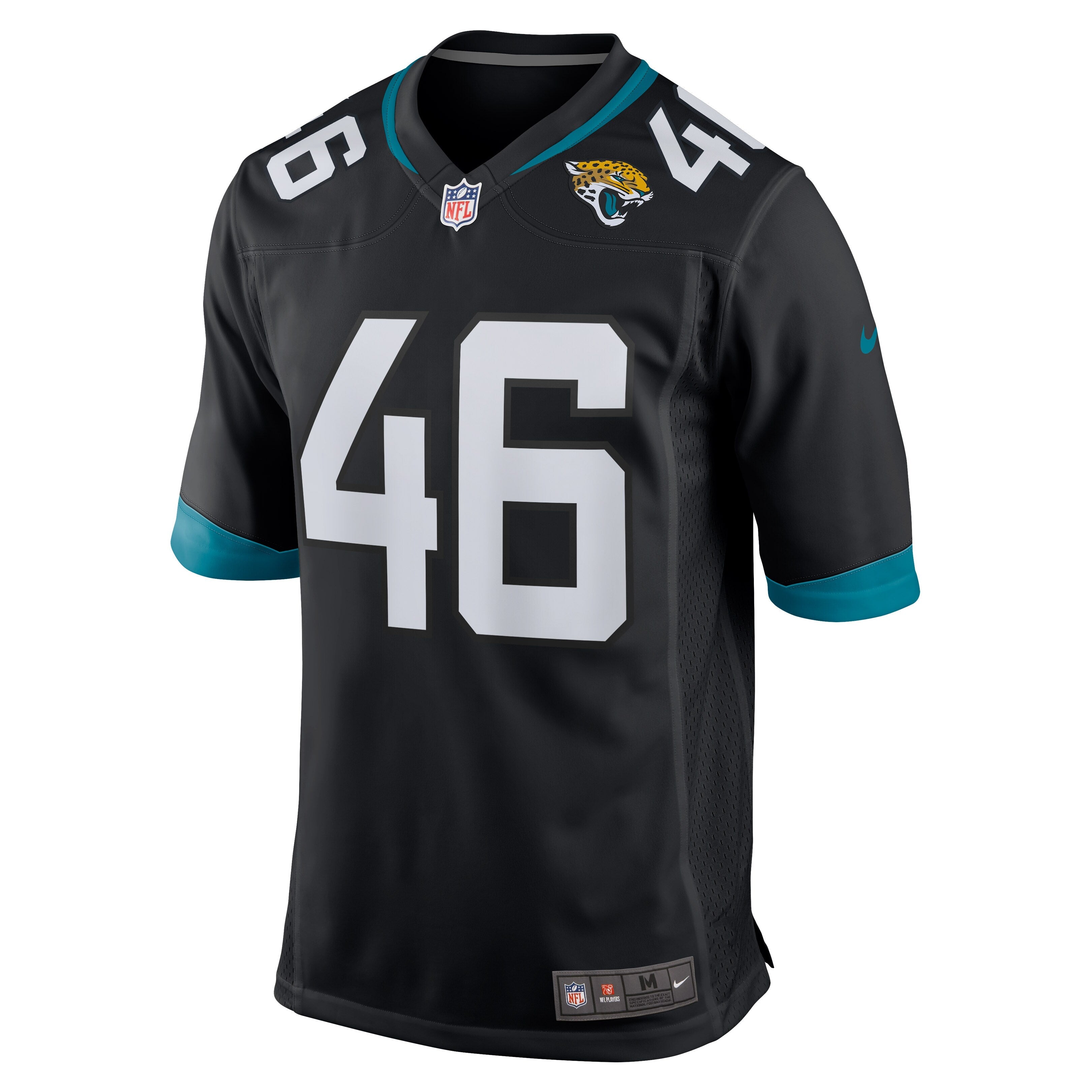 Jacksonville Jaguars Ross Matiscik Black Alternate Game Jersey