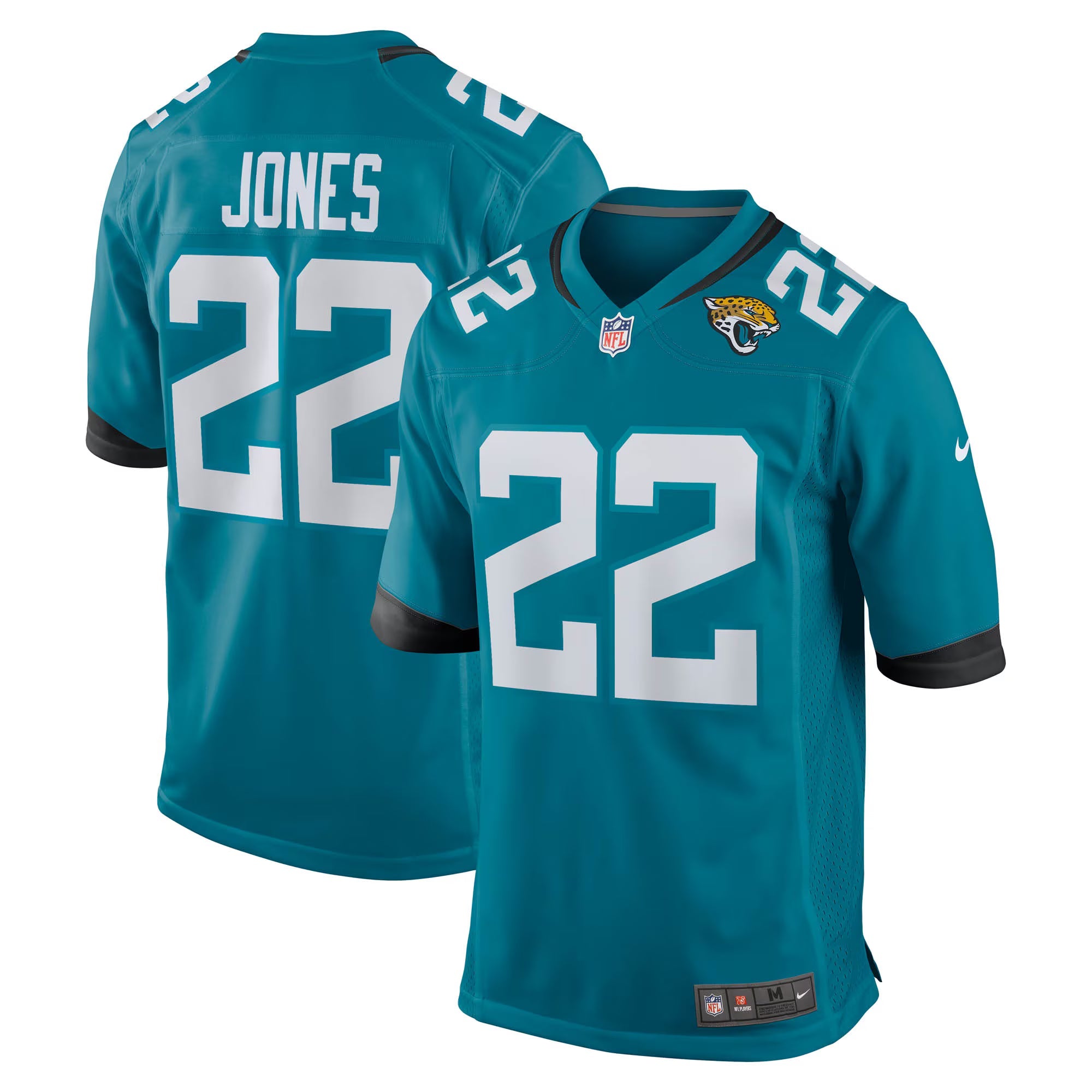 Jacksonville Jaguars Jarrian Jones Teal Team Game Jersey