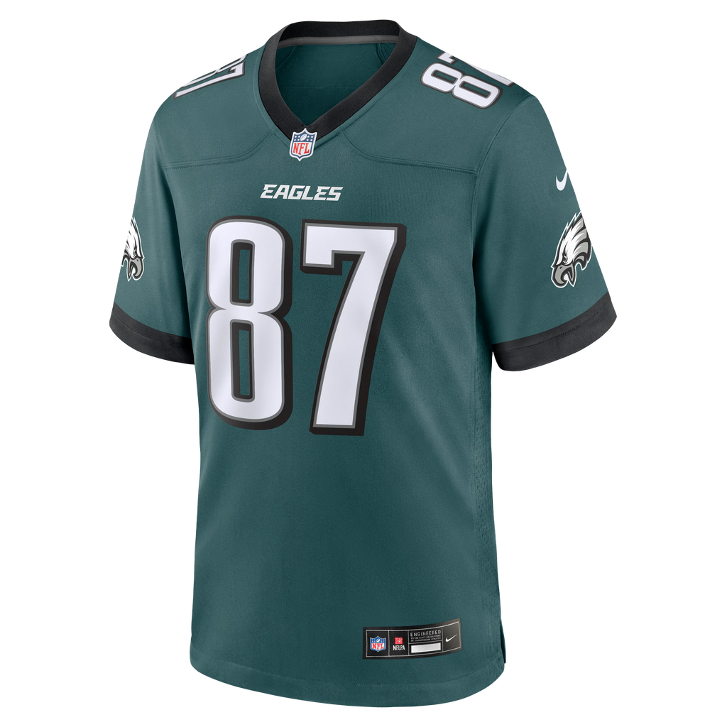 Philadelphia Eagles Xavier Gipson Midnight Green Team Game Jersey