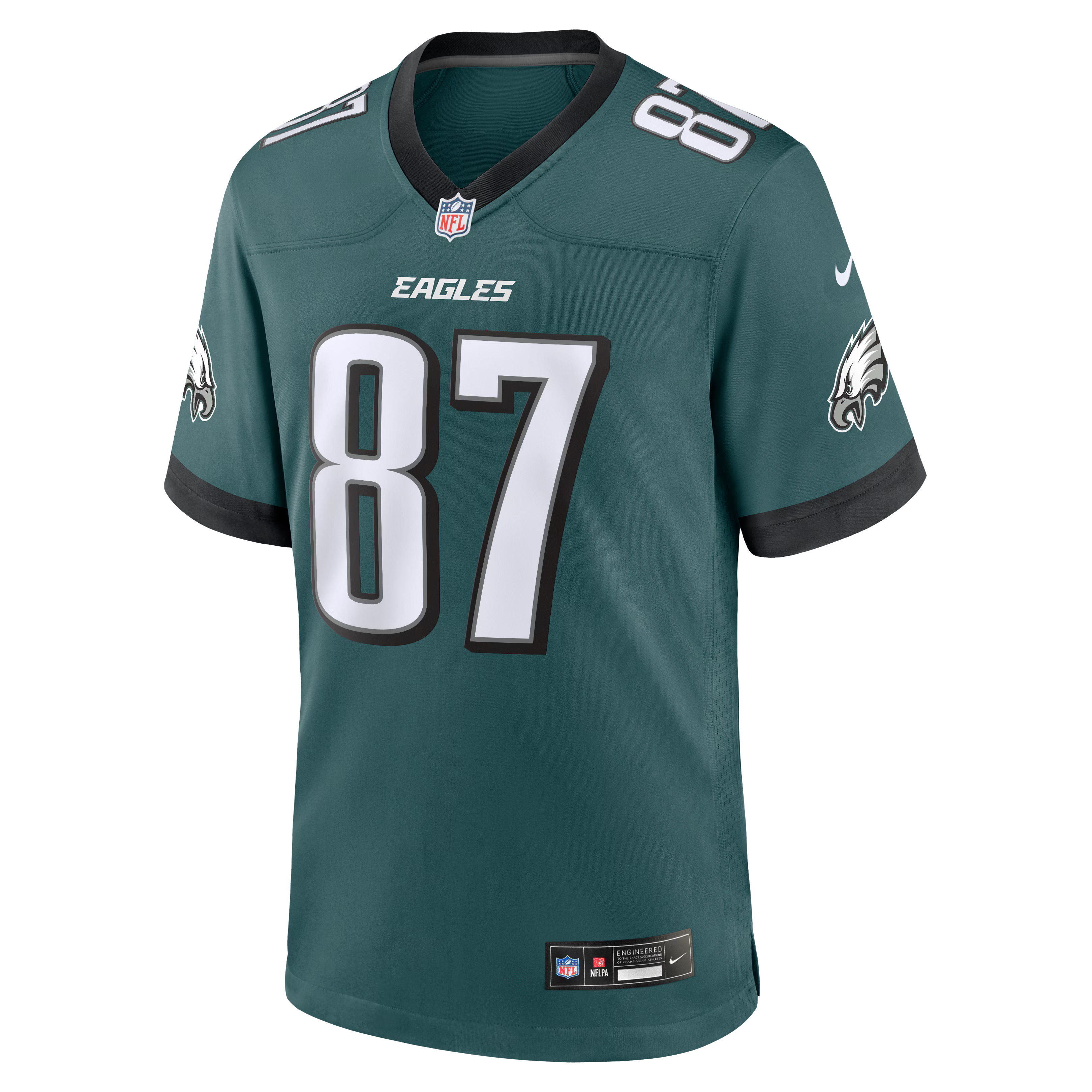 Philadelphia Eagles Xavier Gipson Midnight Green Team Game Jersey
