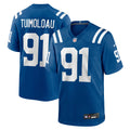 Indianapolis Colts JT Tuimoloau Royal Team Game Jersey