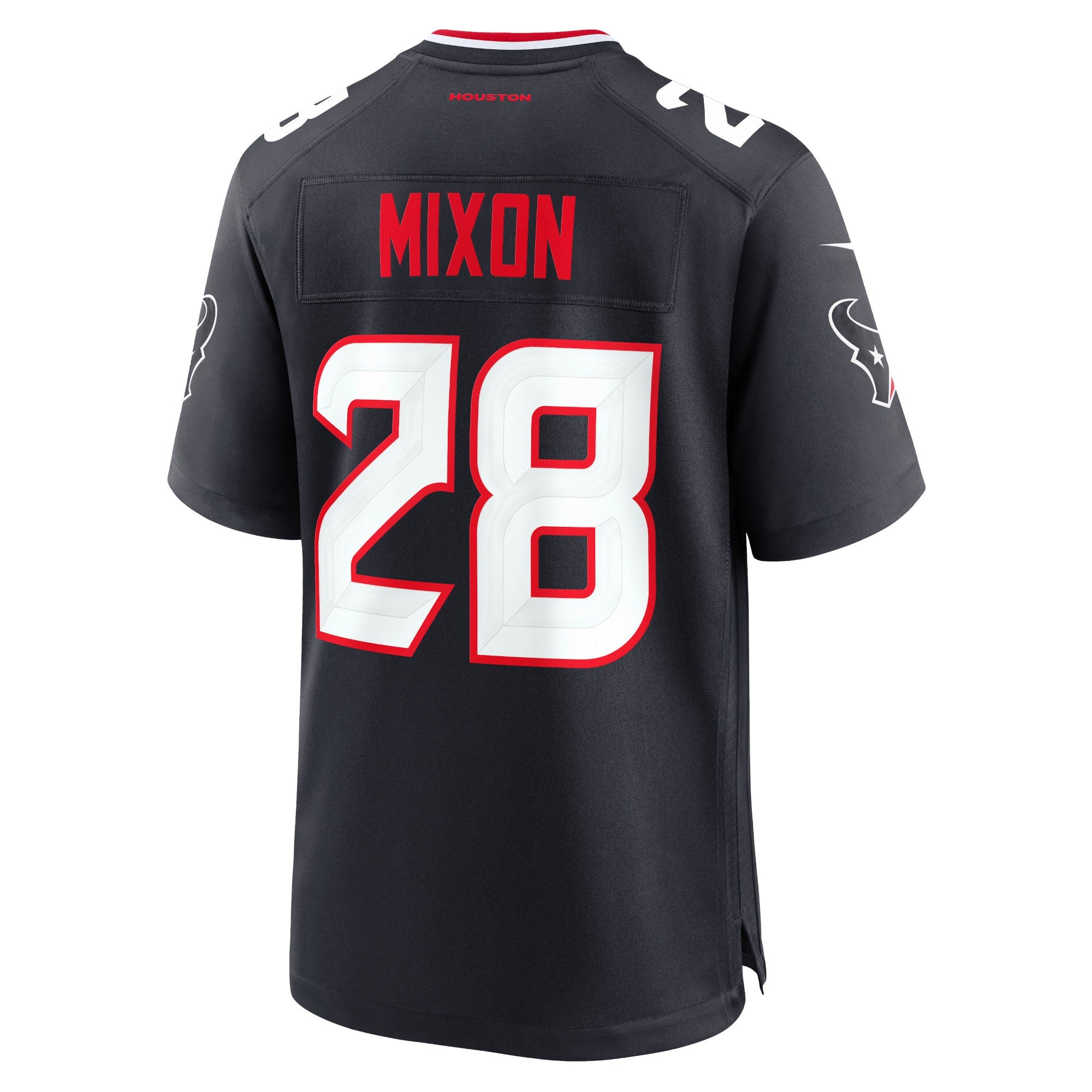 Houston Texans Joe Mixon Navy Game Jersey