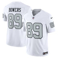 Las Vegas Raiders Brock Bowers White Alternate Vapor F.U.S.E. Limited Jersey