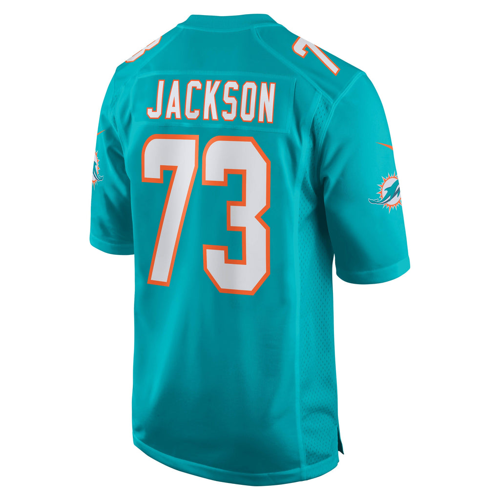 Miami Dolphins Austin Jackson Aqua Game Jersey