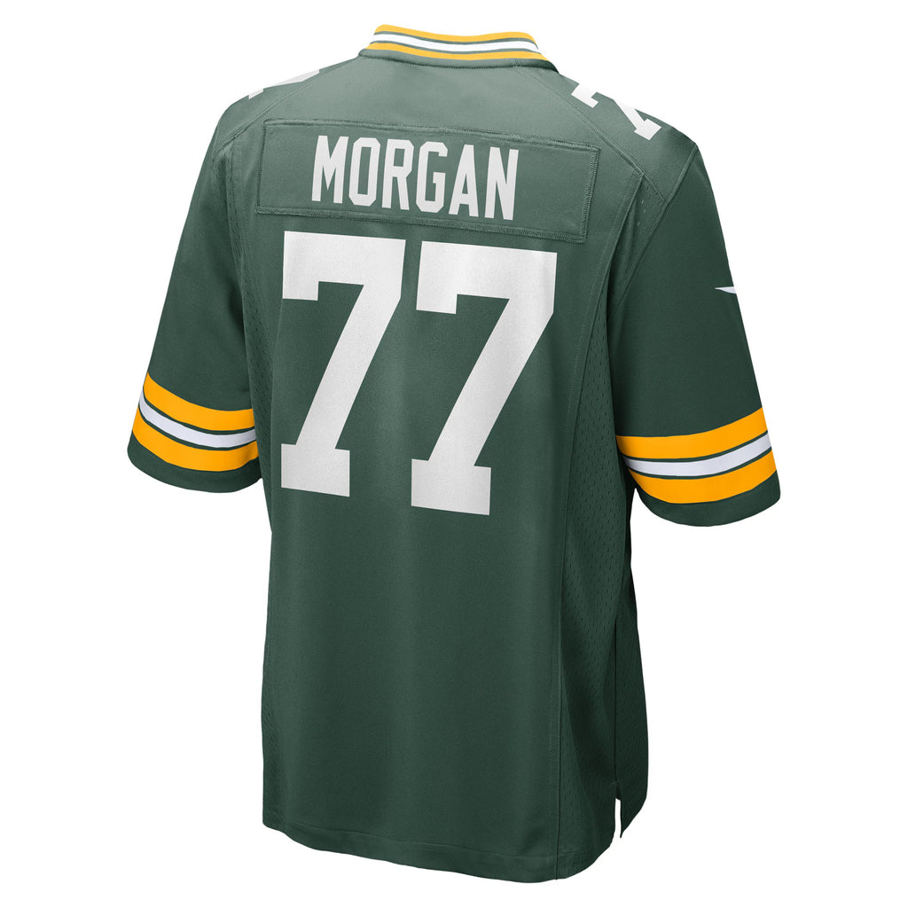 Green Bay Packers Jordan Morgan Green Player Game Jersey