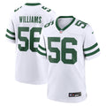 New York Jets Quincy Williams Legacy White Game Jersey