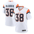 Denver Broncos Jaleel McLaughlin White Game Jersey