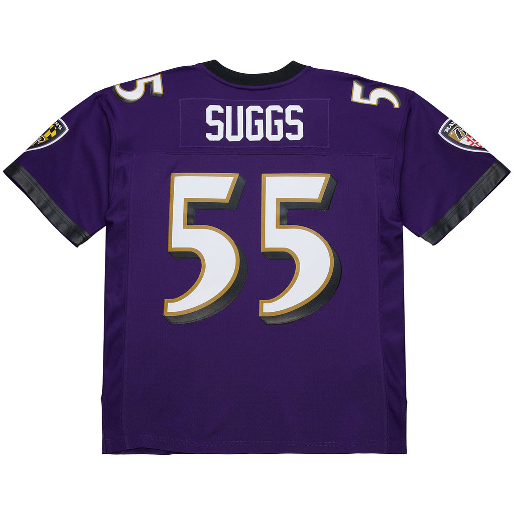 Baltimore Ravens Terrell Suggs Mitchell & Ness Purple 2003 Legacy Replica Jersey