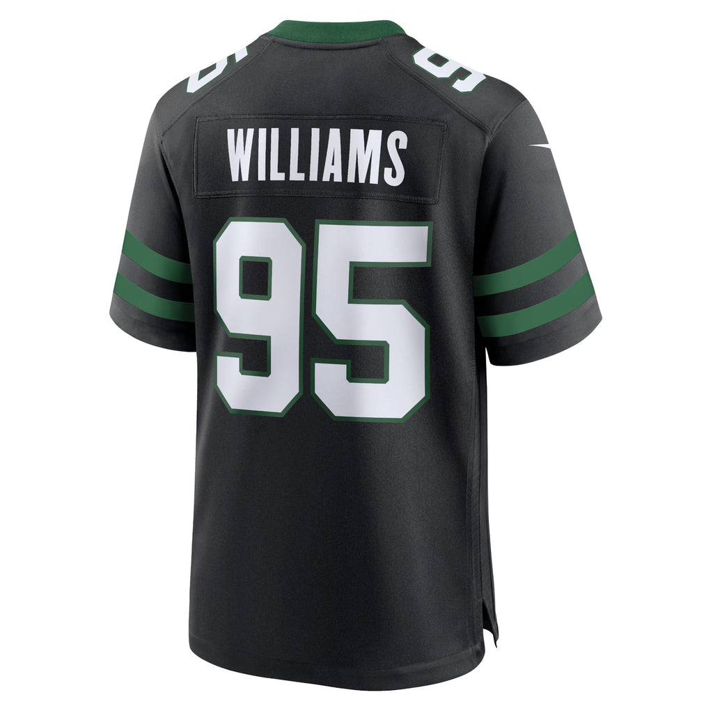 New York Jets Quinnen Williams Legacy Black Alternate Game Jersey