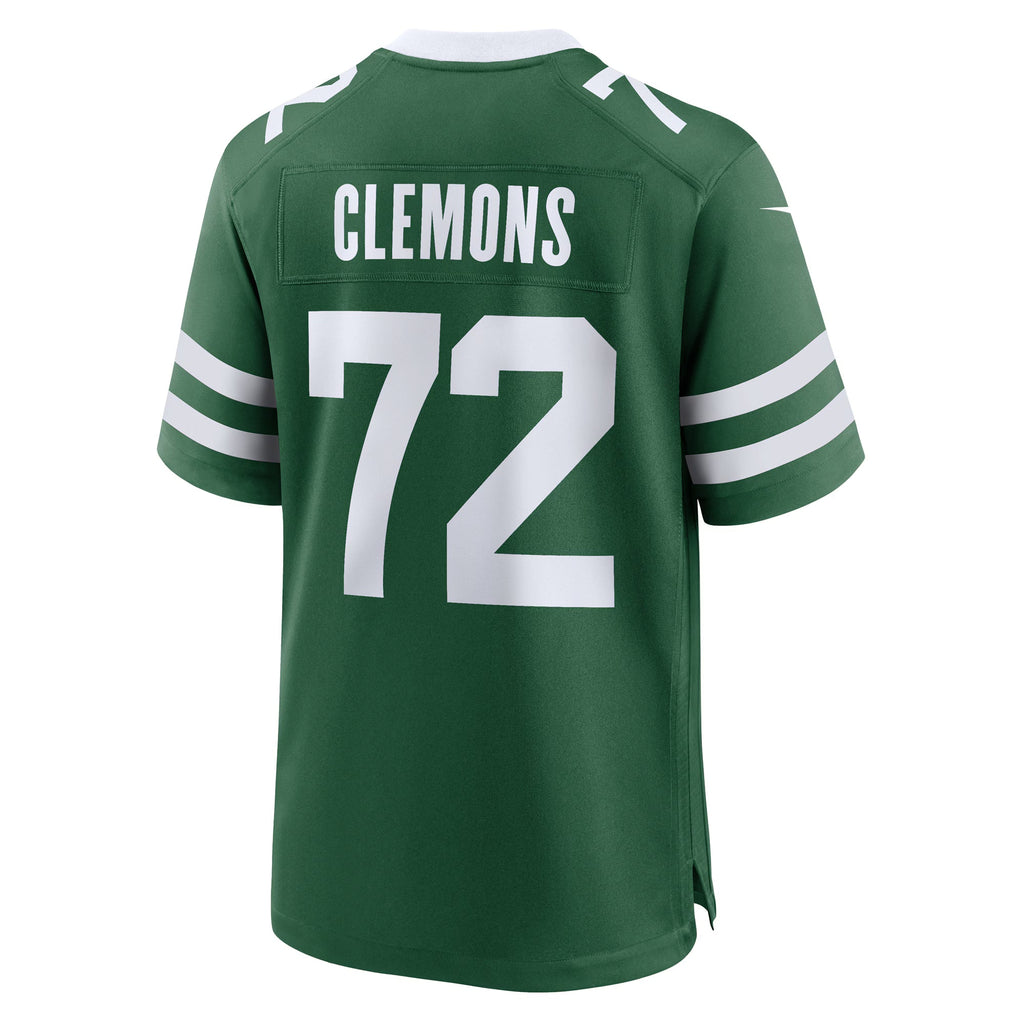 New York Jets Micheal Clemons Legacy Green Team Game Jersey